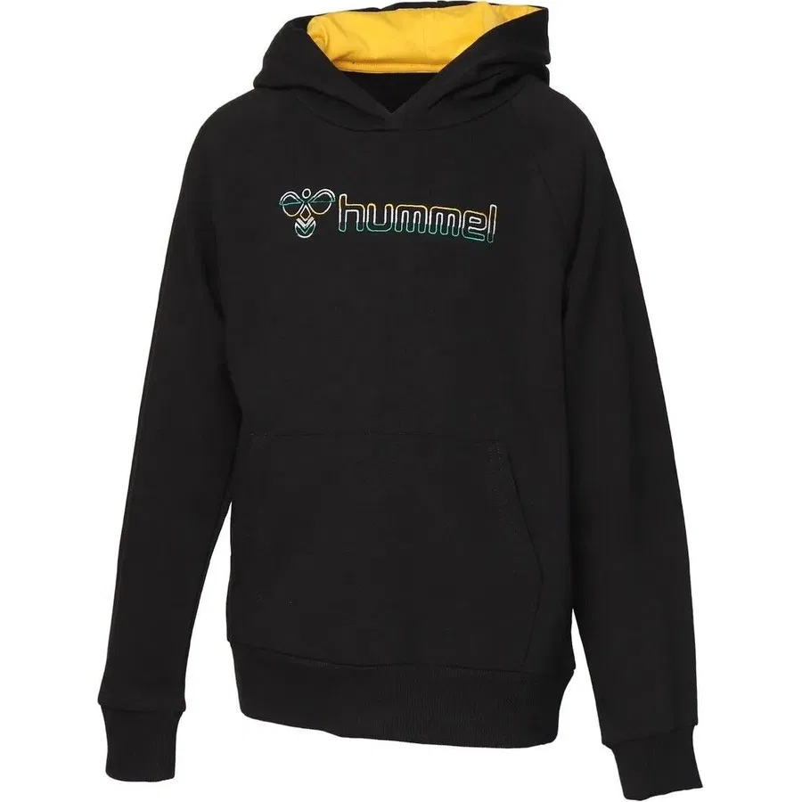 Худи для мальчика с капюшоном Hummel HMLLIAM HOODIE, Черный — фото 2