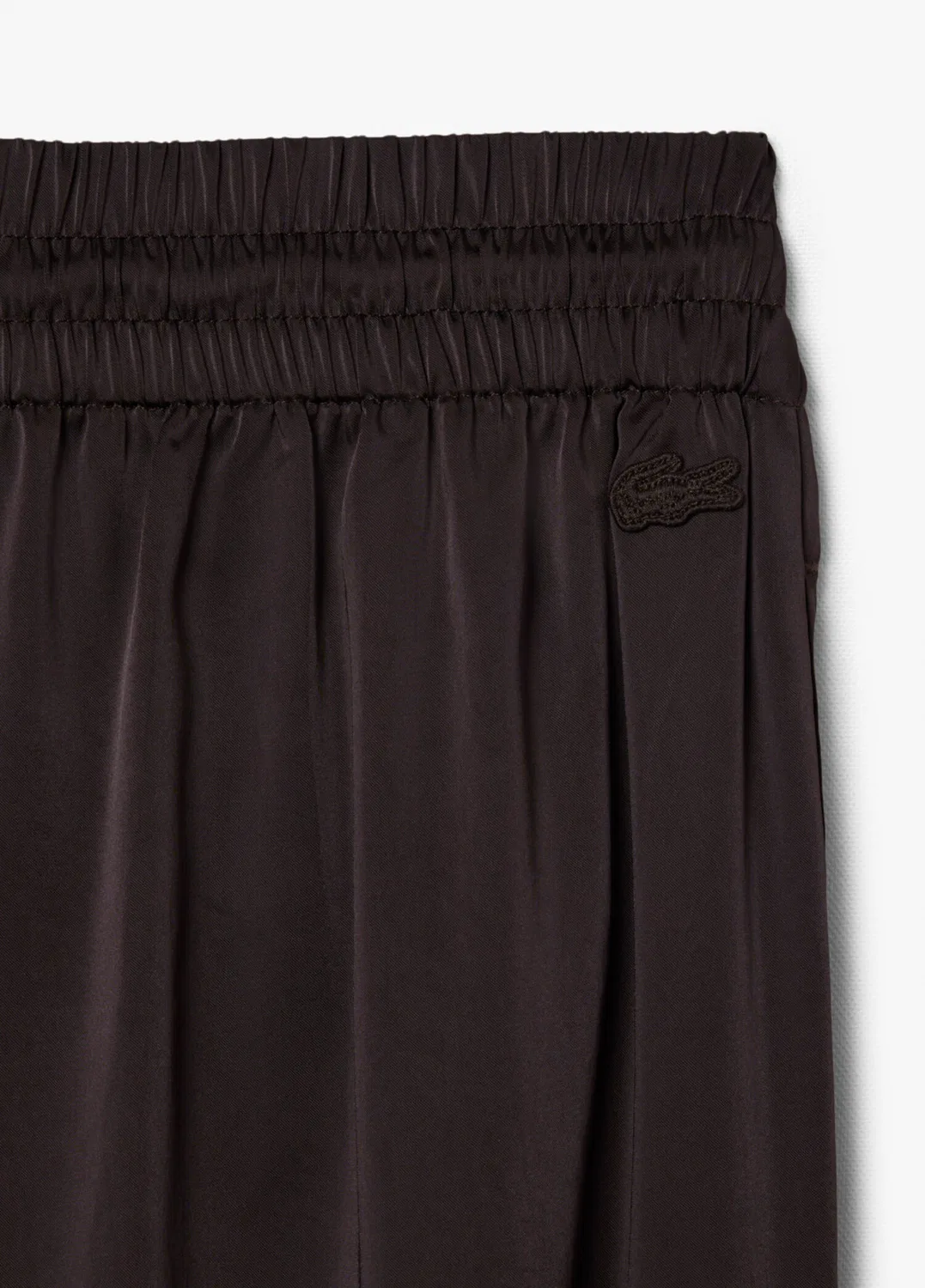Джинсы Lacoste Oversize Fit, коричневые — фото 4