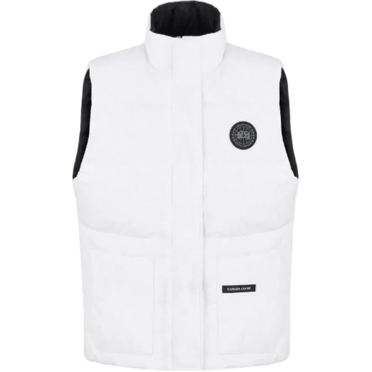 Пуховая жилетка Women's 9227 Lustrous White Stand Collar Moderate, Canada Goose, Lustrous White