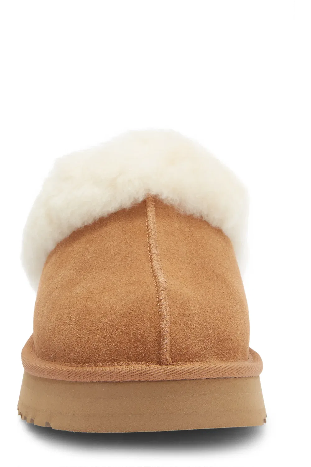 Тапочки детские с платформой Disquette UGG, Chestnut — фото 4