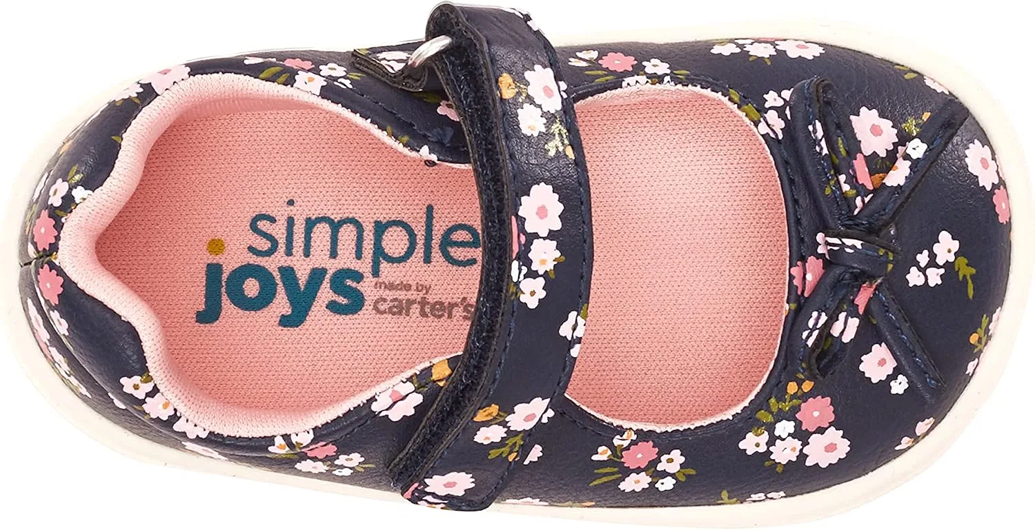 Детские кроссовки для девочек Sjs2131p-pink Simple Joys by Carter's, Navy — фото 4