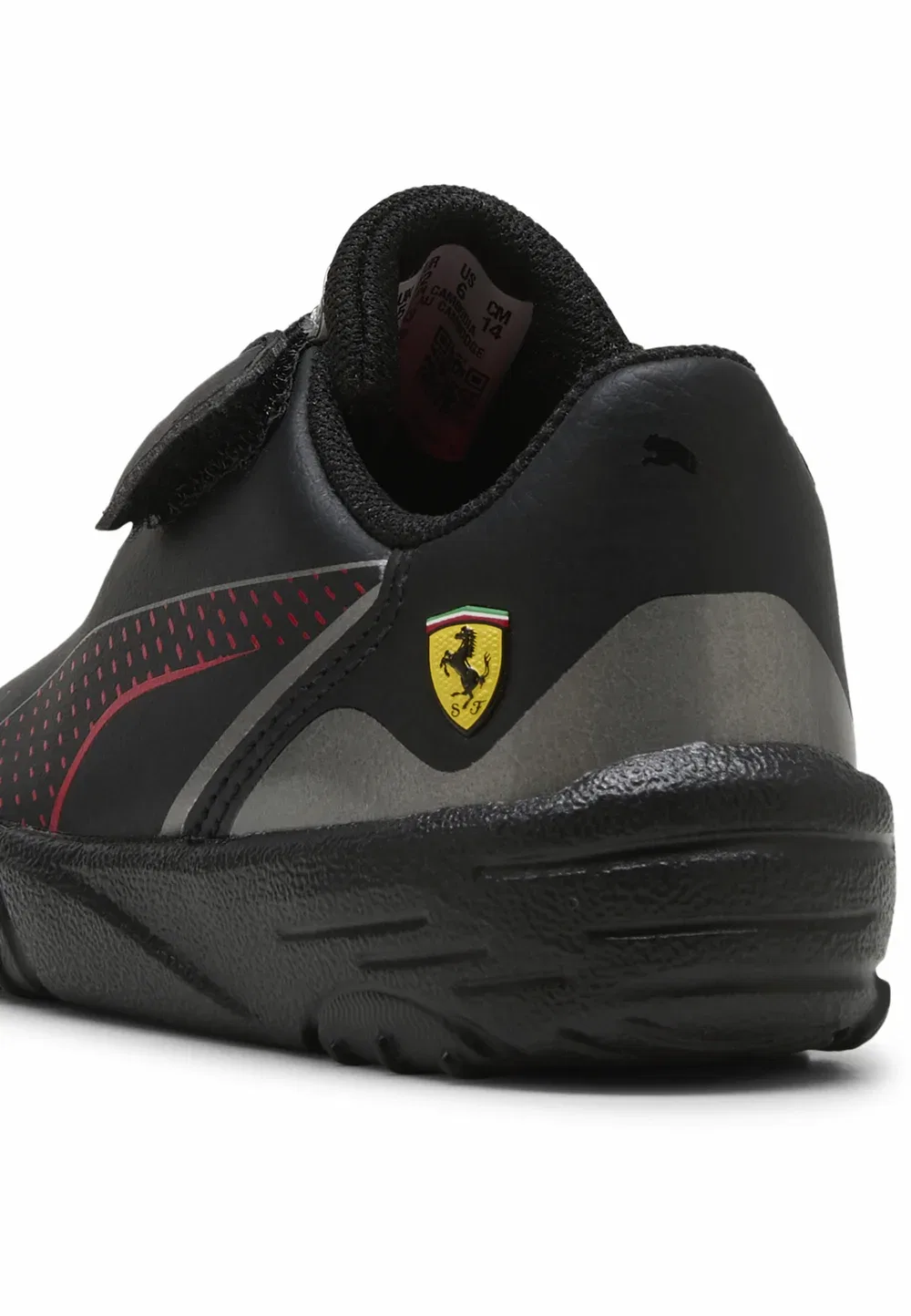 Кроссовки Scuderia Ferrari Drift Cat 11 унисекс - кроссовки Puma, Black-Rosso Corsa — фото 4