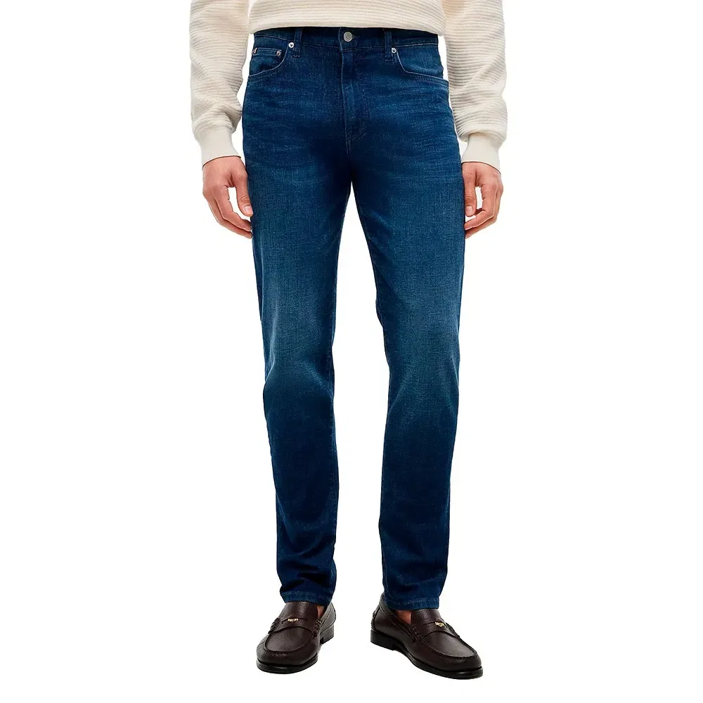 Мужские джинсы с зауженным кроем Bleecker Gene Slim Fit Tommy hilfiger, Blue