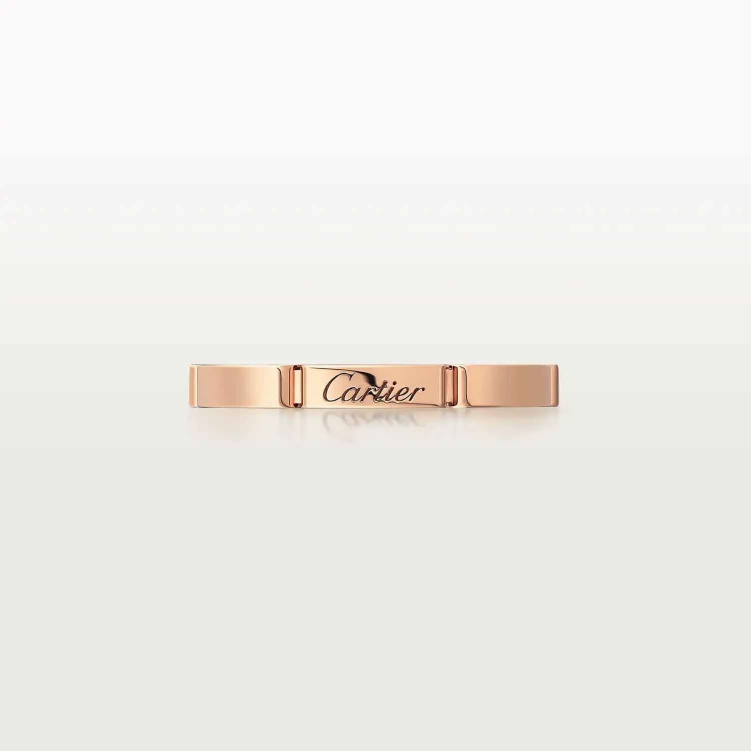 Обручальное кольцо Cartier Maillon Panthere из розового золота — фото 3