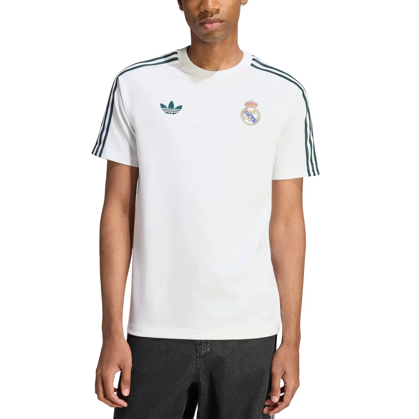 Футболка с принтом Real Madrid Originals Adidas, белый — фото 2