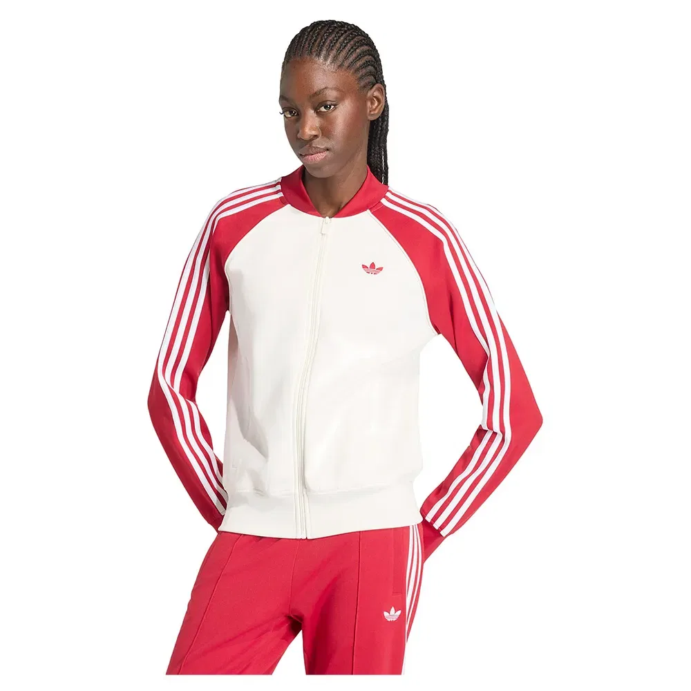 Толстовка на молнии SST Classic Adidas Originals, белый