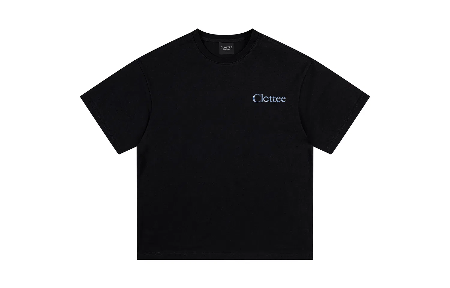 Детская футболка с круглым вырезом, прямая посадка, Navy Blue, CLOT — фото 4