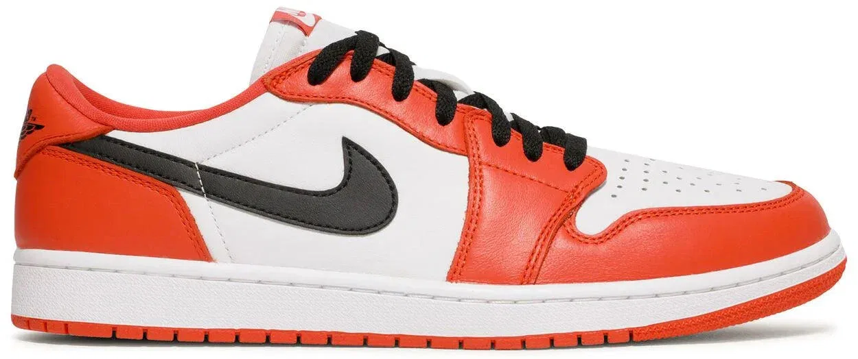 Детские кроссовки с принтом Air Jordan 1 Retro Low OG Starfish Jordan, Weiß Rot