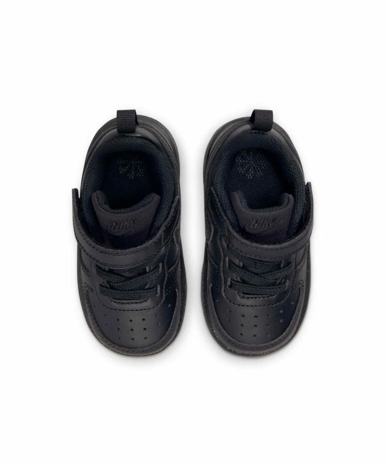 Детские кроссовки с ремешком Nike Court Borough Low Recraft, Black — фото 4