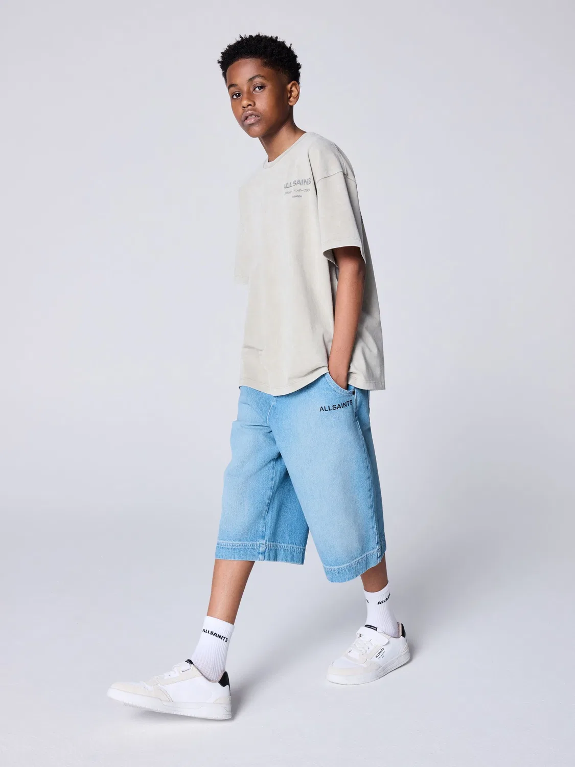 Шорты джинсовые smALLSAINTS Denim Jort, голубой
