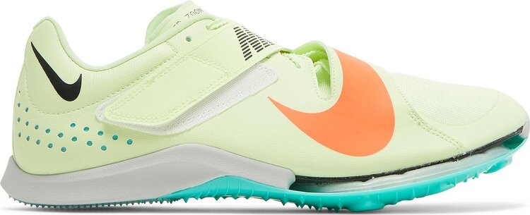 

Кроссовки Nike Air Zoom Long Jump Elite 'Barely Volt Hyper Orange', зеленый