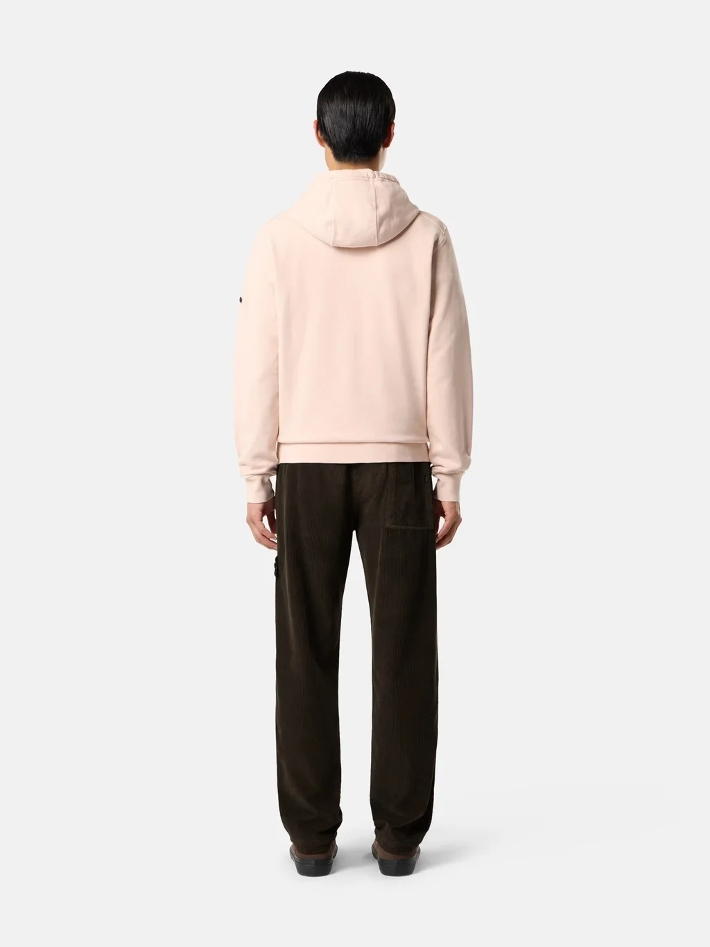 Мужские брюки чинос Stone Island With Contrast Pocket Regular Fit, угольно-серый — фото 4