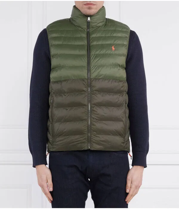 Мужская жилетка без рукавов Polo Ralph Lauren, зеленый
