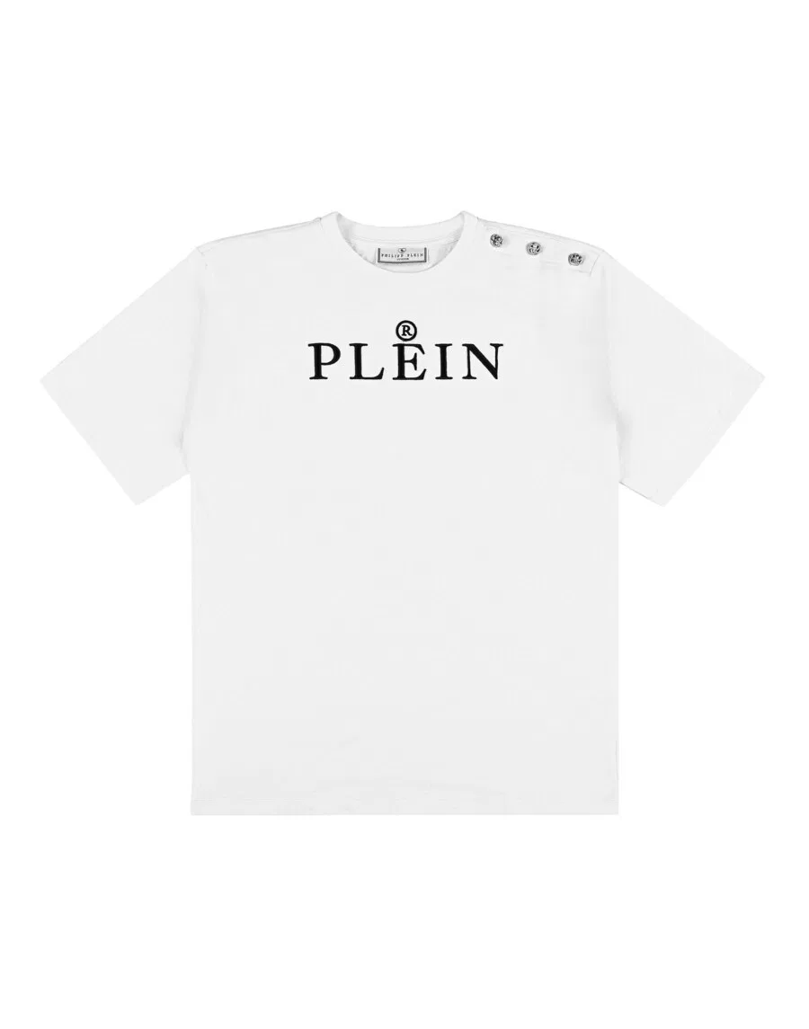 Футболка Philipp Plein белого цвета