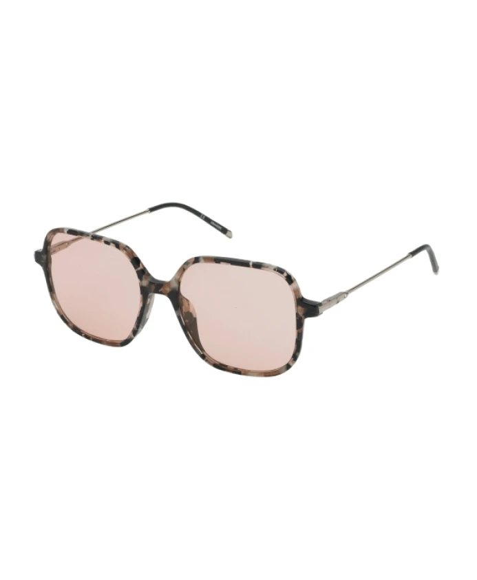 

Солнцезащитные очки из розового ацетата и металла Zadig & Voltaire, мультиколор