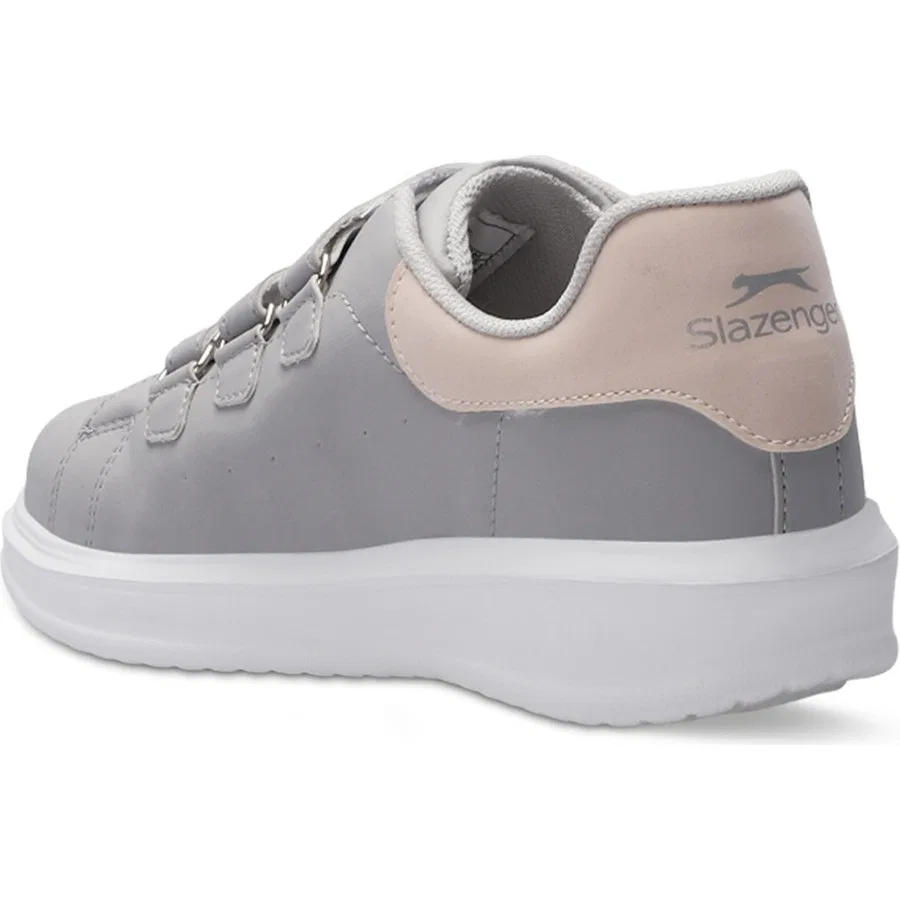 Детские кроссовки с липучками LOVE I Slazenger, Серо-розовый — фото 3