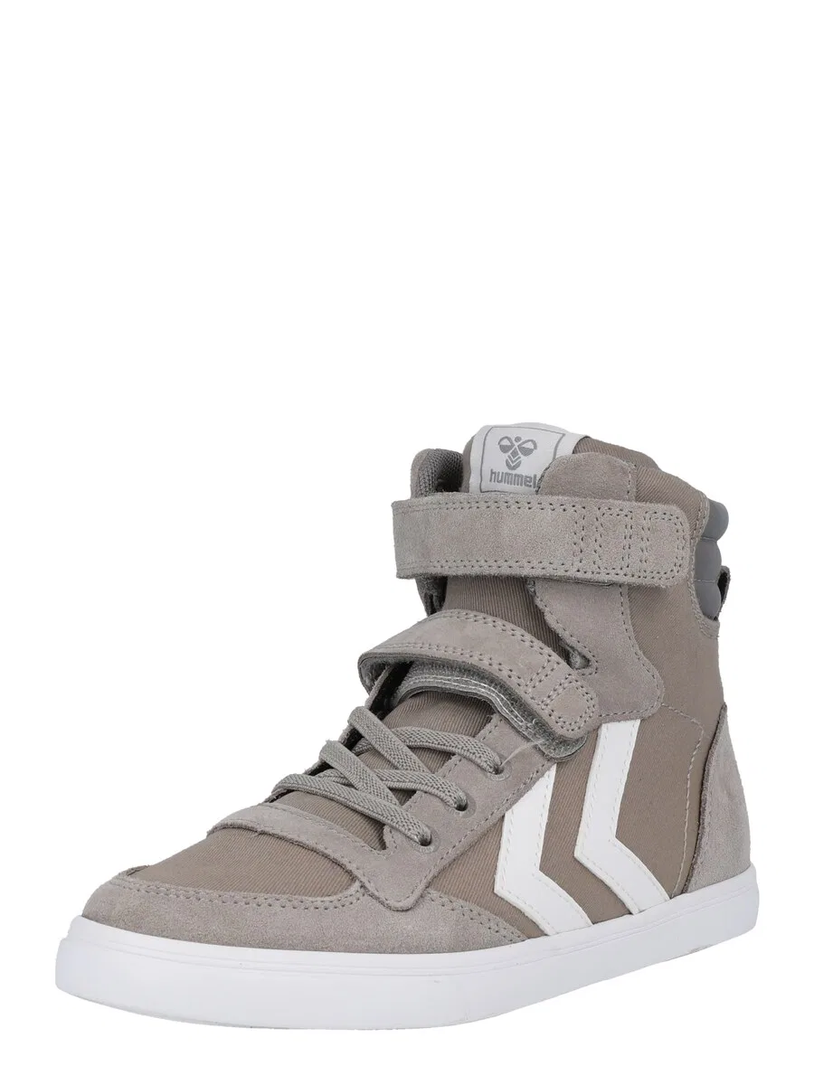 Кроссовки Hummel 'Slimmer Stadil' серого цвета