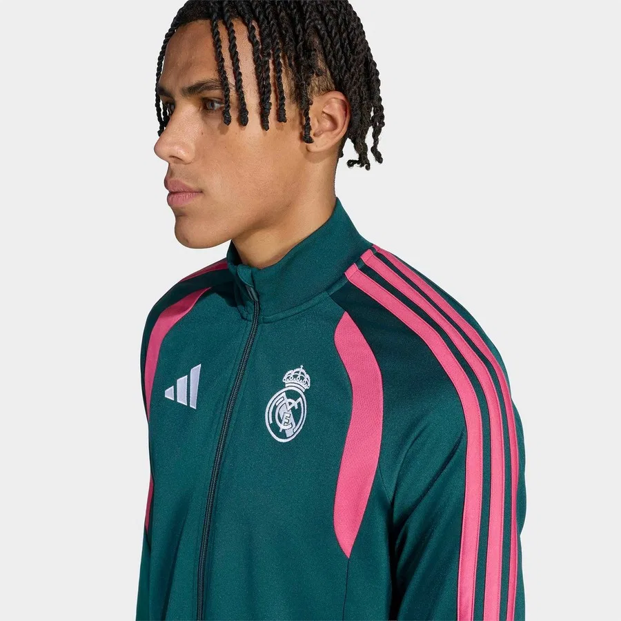 Спортивный костюм с длинным рукавом Real Madrid 26/27 Training adidas, Зеленый — фото 4