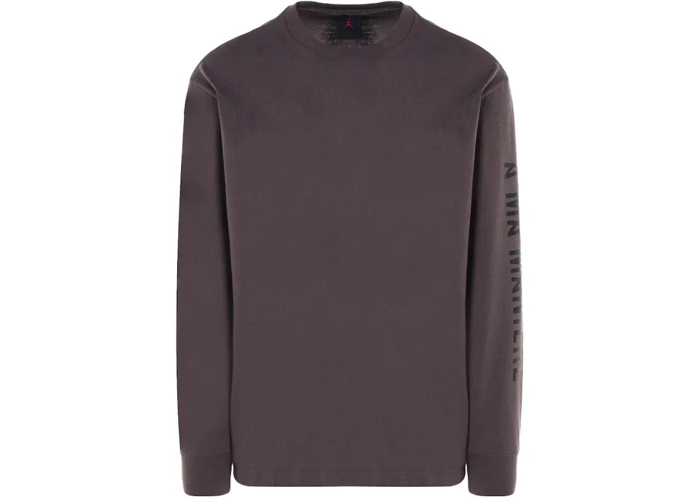 Мужская футболка с длинным рукавом с принтом Jordan 365 x A Ma Maniére Essentials Tee, Purple