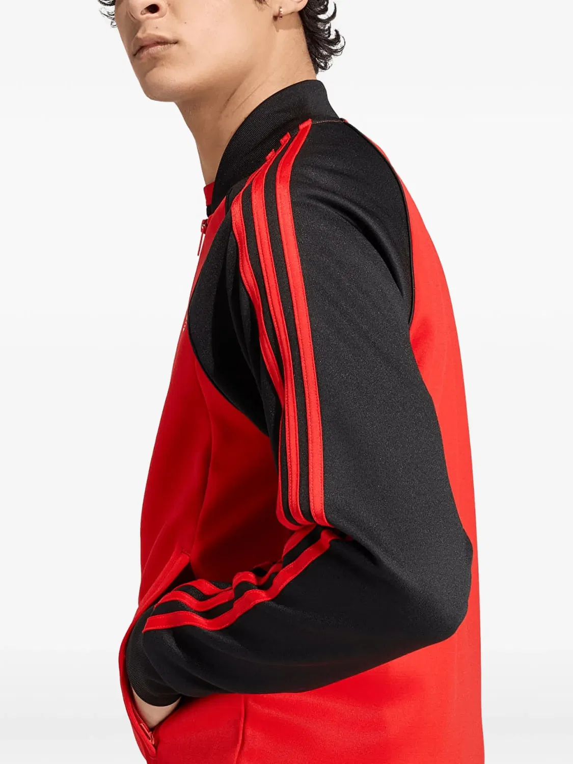 Спортивная куртка Sst Tt Adidas, красный — фото 3