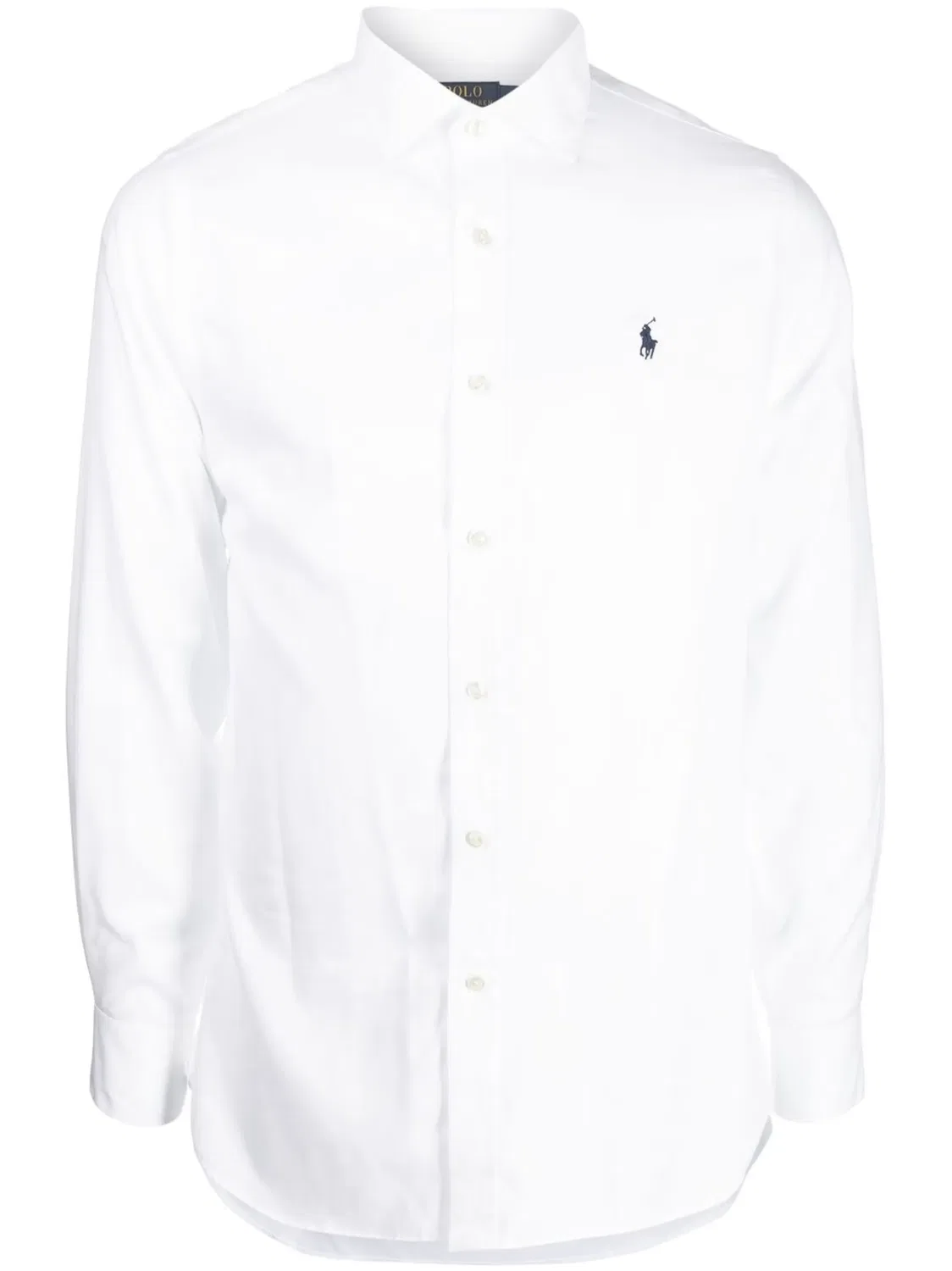 Рубашка из хлопка с лошадкой Polo Ralph Lauren, белый