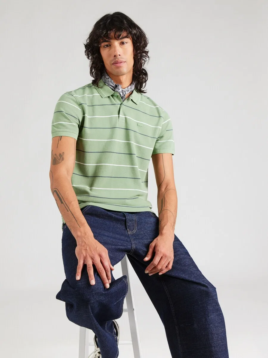 Футболка LEVI'S DOYLE светло-зеленого цвета — фото 2