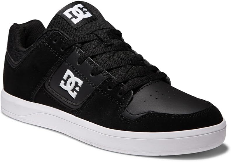 

Мужские кеды DC Mens Pure Low Top с низким верхом на шнуровке для повседневного ношения и скейтбординга DC Shoes, черный