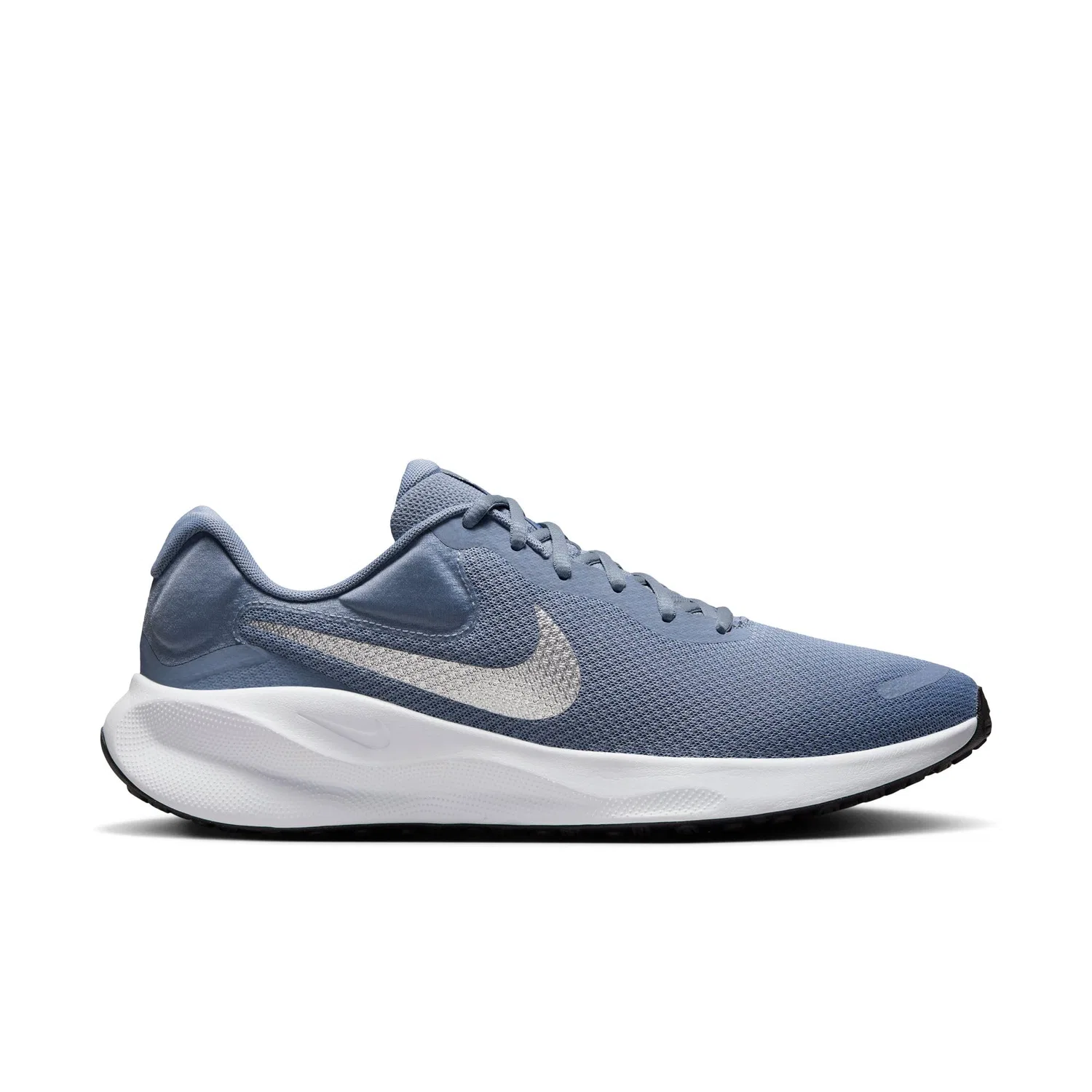 Детские кроссовки для девочек с амортизацией NIKE, Ashen Slate Metallic Silver White — фото 4