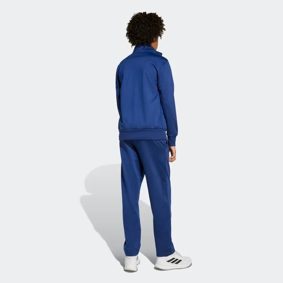 Детский спортивный костюм с принтом JX8746 J Cp Tr Ts adidas, Темно-синий — фото 3