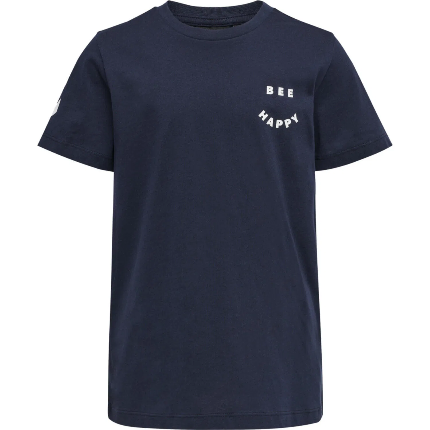 Детская футболка с длинным рукавом hmlOPTIMISM T-SHIRT S/S Hummel, Dunkelblau — фото 3