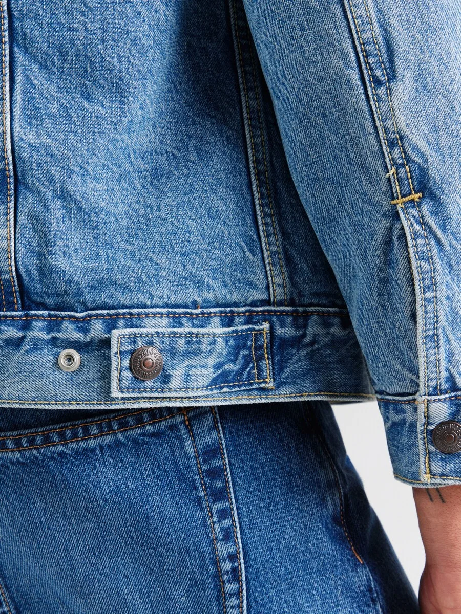 Куртка LEVI'S межсезонья, светло-голубая — фото 3