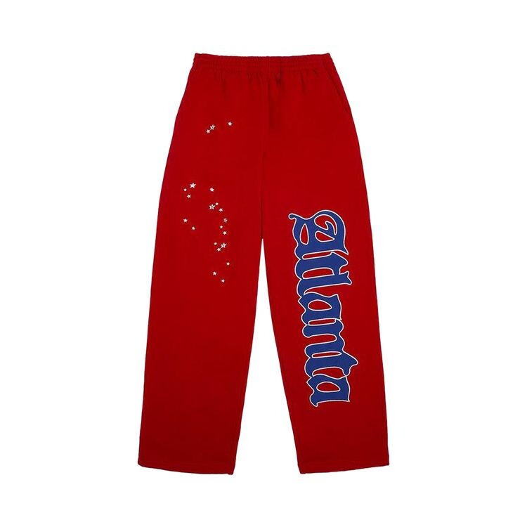 

Спортивные брюки Sp5der Atlanta Open Leg Sweatpant Red, красный