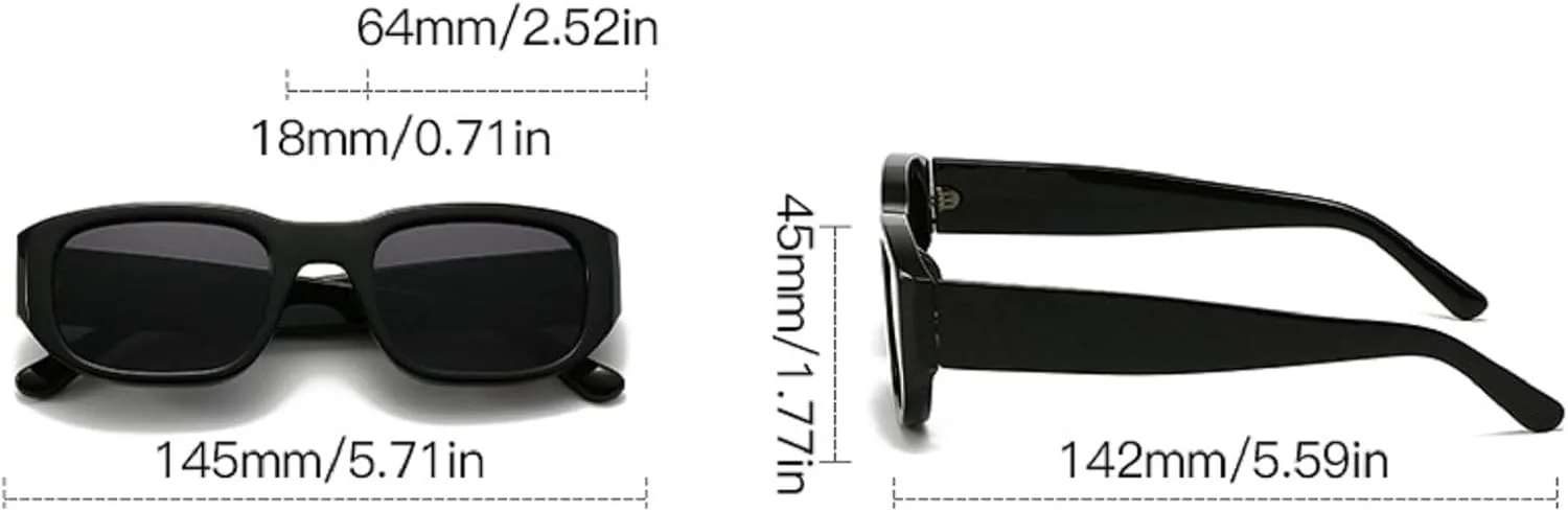 

Женские солнцезащитные очки Melrose Punk 2024, роскошные классические винтажные квадратные солнцезащитные очки для женщин, защита от УФ-излучения UV400 9010, Yellow