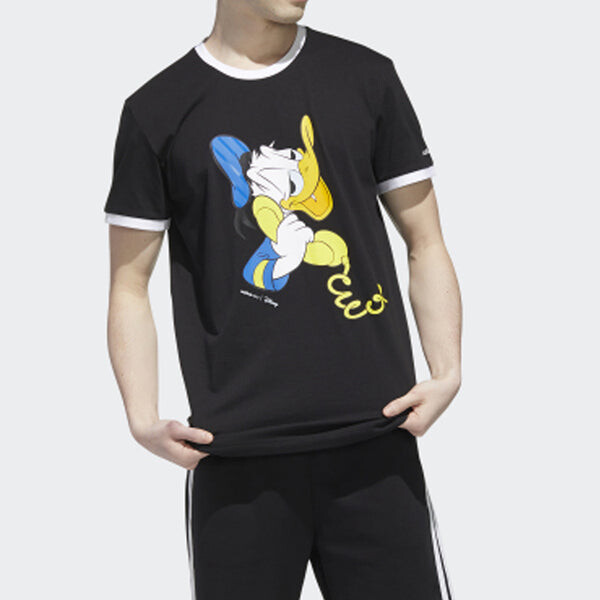 Футболка neo disney sports с коротким рукавом Adidas, черный — фото 4