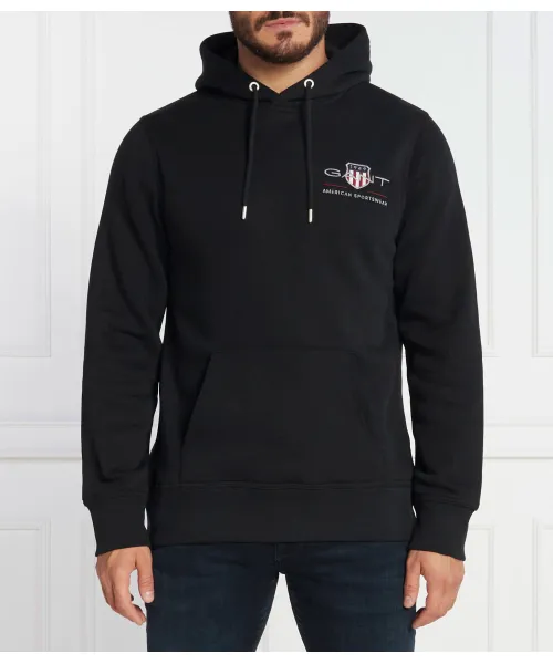 

Толстовка рег. Regular fit Gant, черный