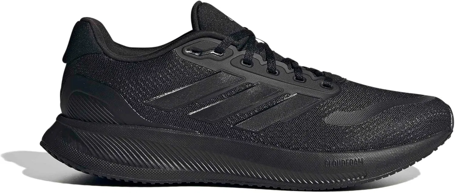 Мужские беговые кроссовки Adidas Runfalcon 5, Black — фото 3