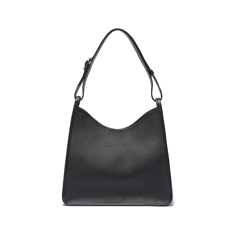 

Средняя кожаная сумка-хобо Le Foulonné LONGCHAMP