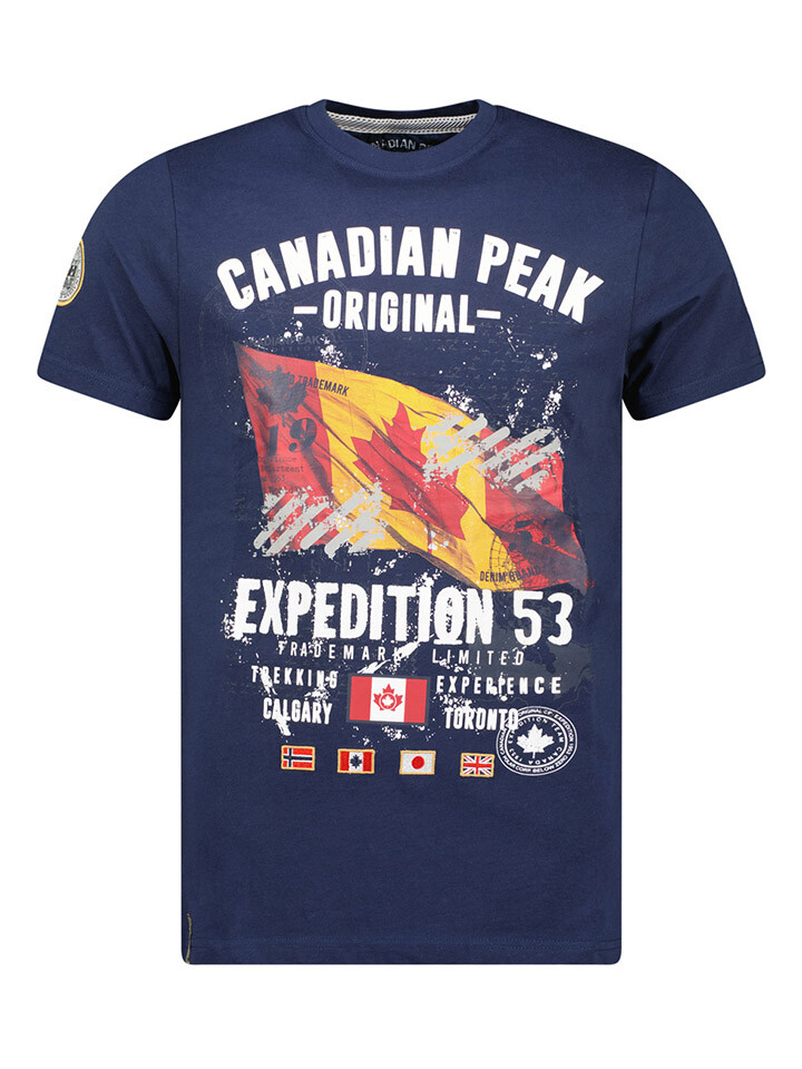 

Футболка Canadian Peak Jitcheneak, темно синий