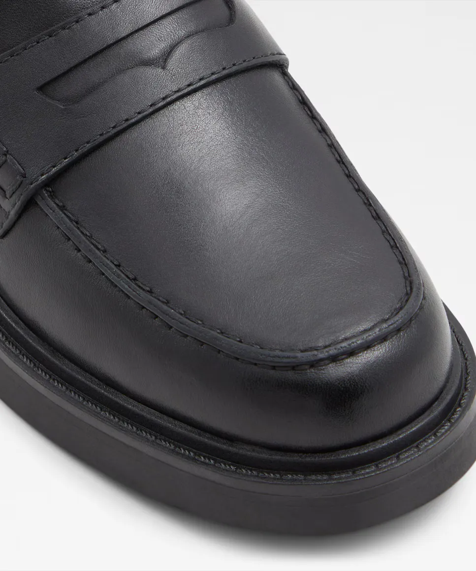 Женские лоферы с круглым носком Aldo, черный — фото 2