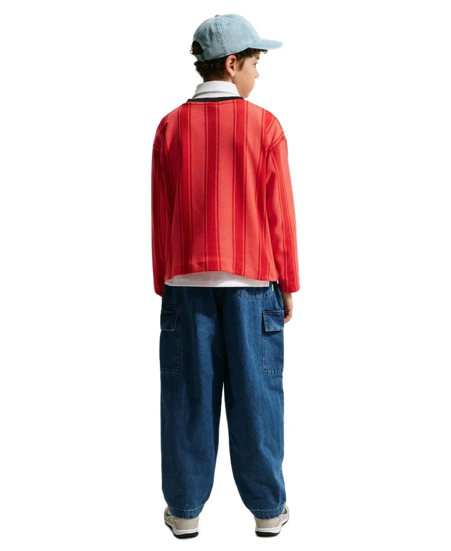 Брюки-карго из коллекции спортивной одежды для мальчиков 8-20 лет Nike, темно-синий — фото 4