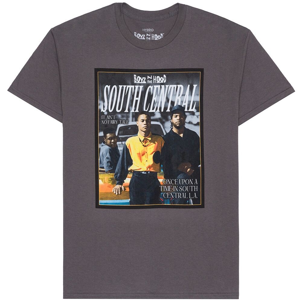 

Мужская футболка с рисунком Boyz N The Hood Licensed Character, цвет Charcoal Grey