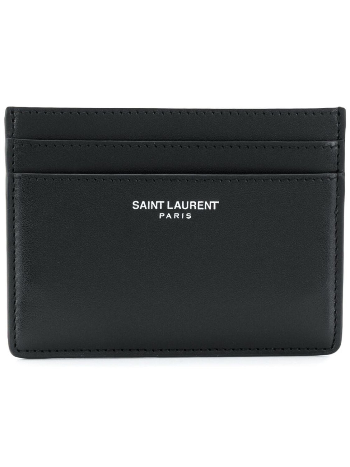 

Saint Laurent маленький картхолдер, черный