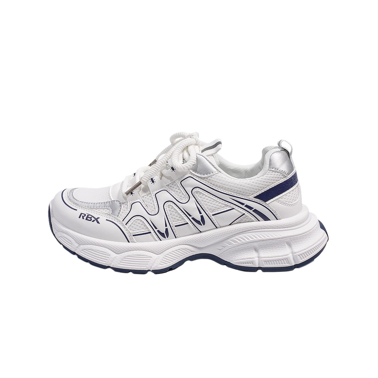 

Дышащие кроссовки Low Top Chunky для мужчин с амортизацией RENBEN, слоновая кость