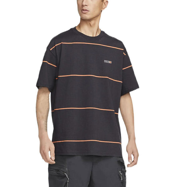 Футболка Nike SS22 ACG Stripe Round Neck Pullover Short Sleeve Gray, мультиколор — фото 3