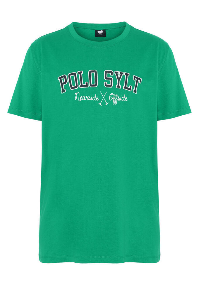 

Футболка с надписью-логотипом Polo Sylt, зеленый