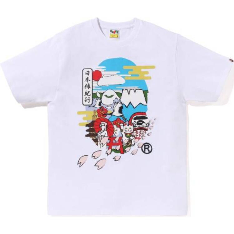 

Футболка унисекс A Bathing Ape, белый