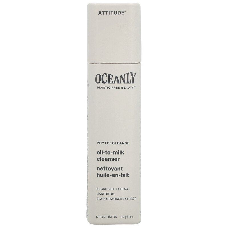 

ATTITUDE, Oceanly , очищающее фито-масло на основе молока, 30 г (1 унция)