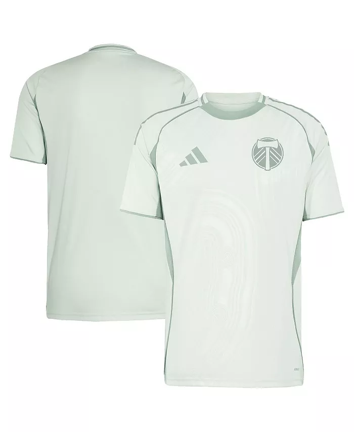 

Мужская светло-зеленая футболка Portland Timbers 2025 One Planet для разминки adidas