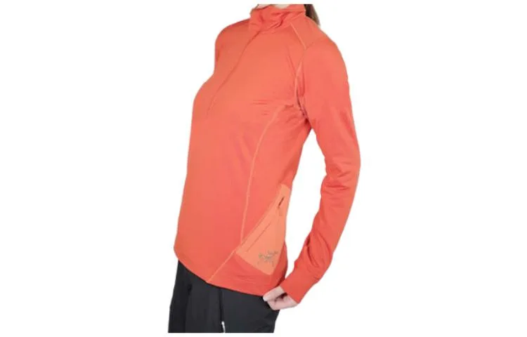 Футболка Arc'teryx RHO LT женская, Vermilion/Folklore
