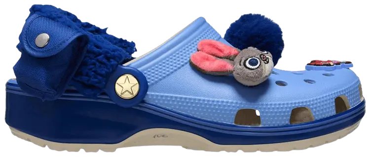 

Набор из двух классических сабо Crocs "Officer Hopps" из зоопарка Disney, синий